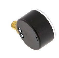 0..40 Bar (0..580 psi) Manomètre sous plastique/laiton 50 mm Classe 2.5