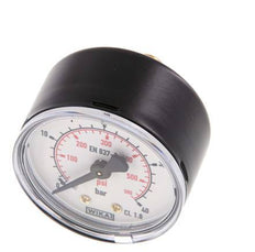 0..40 Bar (0..580 psi) pression Arrière Acier/laiton 50 mm Classe 1.6