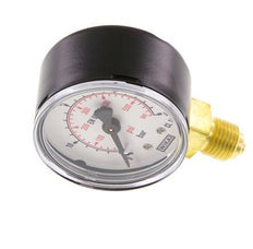 0..40 Bar (0..580 psi) Manomètre sous acier/laiton 50 mm Classe 1.6