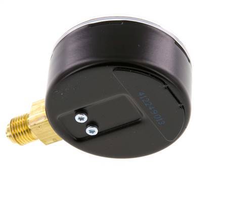 Manomètre 0,40 bar (0,580 lb/po2) en dessous de l'acier/laiton 63 mm Classe 1,6