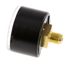 0..4 Bar (0..58 psi) Pressure Gauge Rear Steel/Brass 40 mm Class 1.6