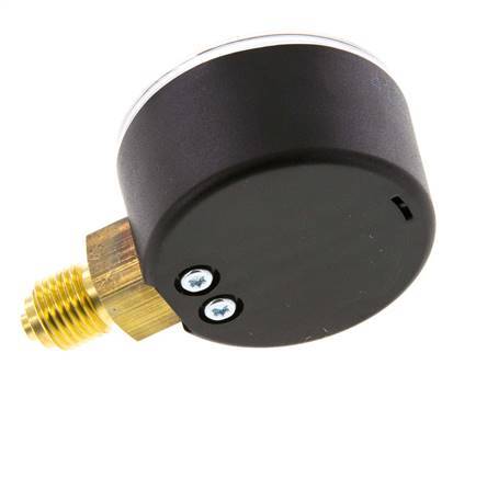 0..4 Bar (0..58 psi) Pressure Gauge Below Plastic/Brass 50 mm Class 2.5