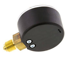 0..4 Bar (0..58 psi) Pressure Gauge Below Plastic/Brass 50 mm Class 2.5