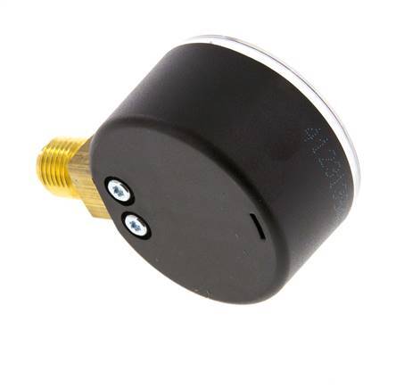 0..4 Bar (0..58 psi) Pressure Gauge Below Plastic/Brass 50 mm Class 2.5