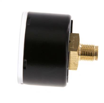 0..6 Bar (0..87 psi) pression Arrière Acier/laiton 40 mm Classe 1.6