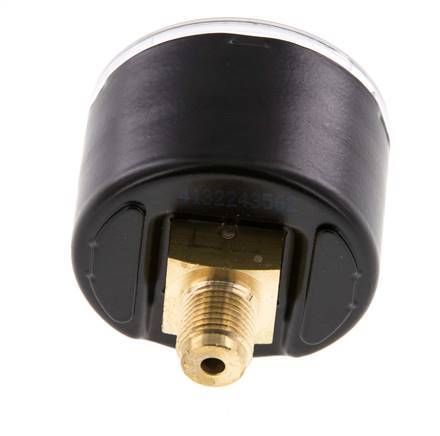0..6 Bar (0..87 psi) pression Arrière Acier/laiton 40 mm Classe 1.6