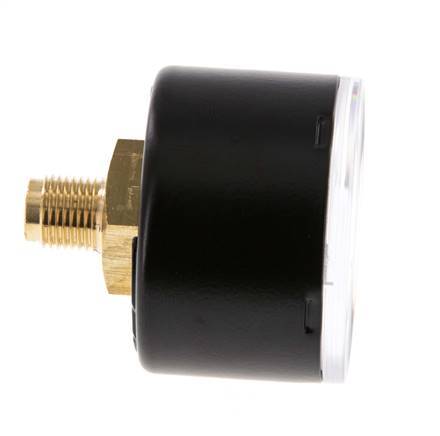 0..6 Bar (0..87 psi) pression Arrière Acier/laiton 40 mm Classe 1.6