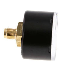0..6 Bar (0..87 psi) pression Arrière Acier/laiton 40 mm Classe 1.6
