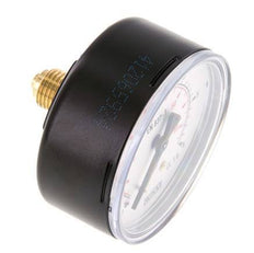 0..6 Bar (0..87 psi) Pressure Gauge Rear Steel/Brass 63 mm Class 1.6