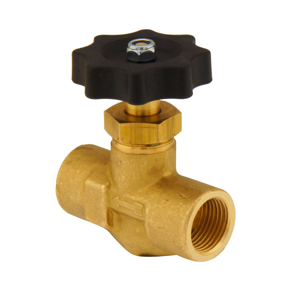 G1-1/2'' Brass Needle Valve PTFE 100 bar - NLB