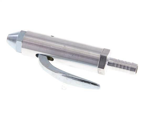 Robinet de soufflage en aluminium avec raccord de tuyau 9 mm