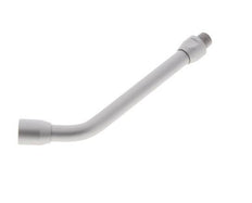 Tube d'extension coudé 150 mm sans buse