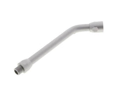 Tube d'extension coudé 150 mm sans buse