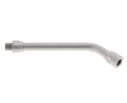 Tube d'extension coudé 150 mm sans buse