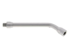 Tube d'extension coudé 150 mm sans buse