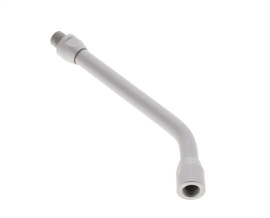 Tube d'extension coudé 150 mm sans buse