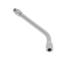 Tube d'extension coudé 150 mm sans buse