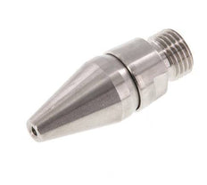 Buse d'économie d'air réglable R 1/4"(MT)-Rp 1/8"(FT) 1.4436