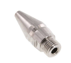 Buse d'économie d'air réglable R 1/4"(MT)-Rp 1/8"(FT) 1.4436