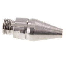 Buse d'économie d'air réglable R 1/4"(MT)-Rp 1/8"(FT) 1.4436