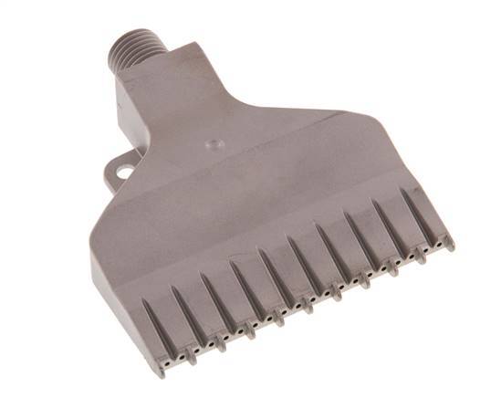 Multi-Channel Fan Nozzle 70mm G 1/4" 1.4404 Stainless Steel