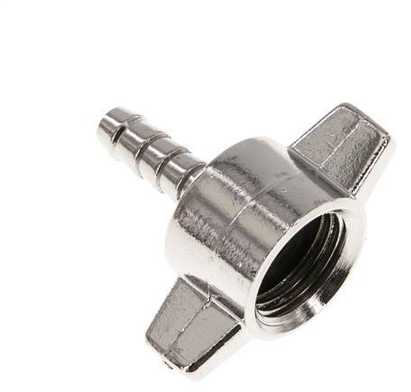 Connecteur de tuyau Barb pour bouteille de gonflage de pneus M 16X1.5 - 6mm (1/4")