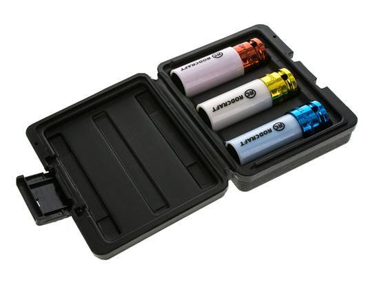 Jeu de douilles électriques 3 pièces dans un magasin en plastique 1/2" (12,7 mm)