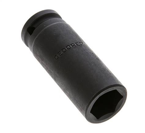 Douille de puissance 82 mm pour vis hexagonales 21 mm à entraînement carre 1/2" (12,5 mm)