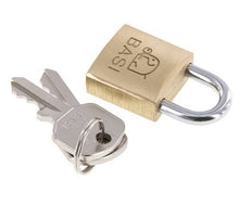 Cadenas à cylindre 20 Verrouillage simultané avec fermeture B