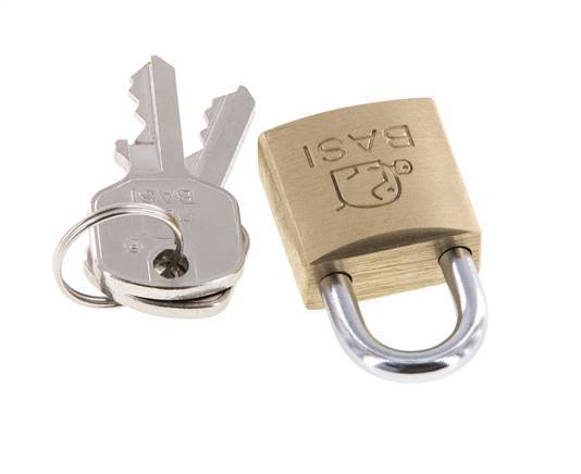 Cadenas à cylindre 20 Verrouillage simultané avec fermeture B