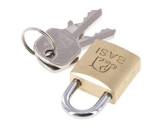 Cadenas à cylindre 20 Verrouillage simultané avec fermeture B