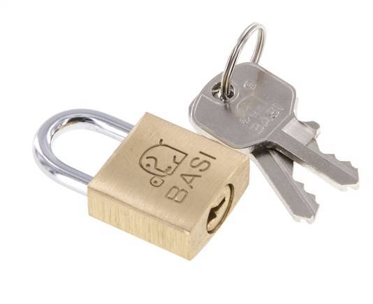 Cadenas à cylindre 20 Verrouillage simultané avec fermeture B