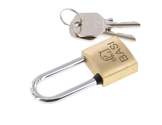 Cadenas à cylindre 30 Haute Attache Verrouillage simultané avec Fermeture A