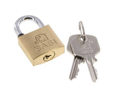 Cadenas à cylindre 30 Verrouillage simultané avec fermeture A