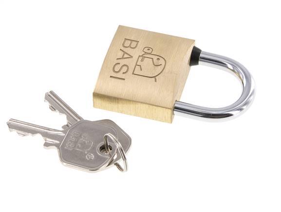 Cadenas à cylindre 40 Verrouillage simultané avec fermeture A