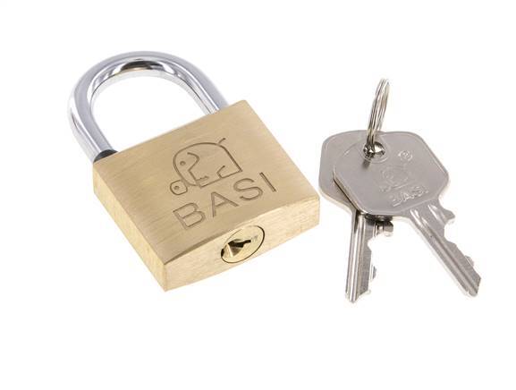 Cadenas à cylindre 40 Verrouillage simultané avec fermeture A
