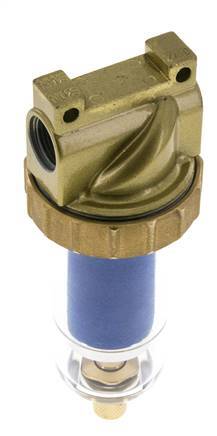 Microfiltre 0.01microns G3/8'' 560l/min Semi-Auto Polycarbonate Standard 1