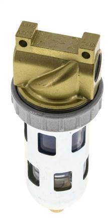 Microfiltre 0.01microns G1/4'' 560l/min Cage de Protection Semi-Automatique en Polycarbonate Standard 1
