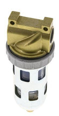 Microfiltre 0.01microns G1/4'' 560l/min Cage de Protection Semi-Automatique en Polycarbonate Standard 1
