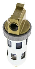 Microfiltre 0.01microns G1/4'' 560l/min Cage de Protection Semi-Automatique en Polycarbonate Standard 1
