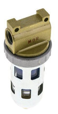 Microfiltre 0.01microns G1/4'' 560l/min Cage de Protection Semi-Automatique en Polycarbonate Standard 1