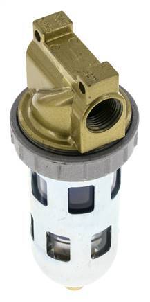 Microfiltre 0.01microns G3/8'' 560l/min Cage de Protection Semi-Automatique en Polycarbonate Standard 1