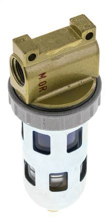 Microfiltre 0.01microns G3/8'' 560l/min Cage de Protection Semi-Automatique en Polycarbonate Standard 1