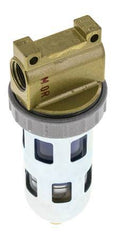 Microfiltre 0.01microns G3/8'' 560l/min Cage de Protection Semi-Automatique en Polycarbonate Standard 1