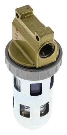 Microfiltre 0.01microns G3/8'' 560l/min Cage de Protection Semi-Automatique en Polycarbonate Standard 1