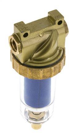 Microfiltre 0.01microns G1/4'' 560l/min Semi-Auto Polycarbonate Standard 1