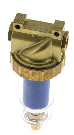 Microfiltre 0.01microns G1/4'' 560l/min Semi-Auto Polycarbonate Standard 1