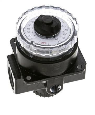 Régulateur de pression G1'' 9000l/min 0.0-11.0bar/0-160psi