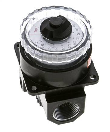 Régulateur de pression G1'' 9000l/min 0.0-3.0bar/0-44psi