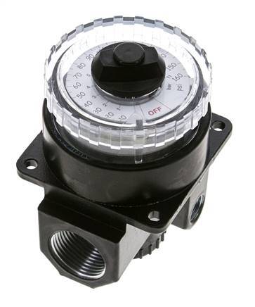 Régulateur de pression G1'' 9000l/min 0.0-3.0bar/0-44psi
